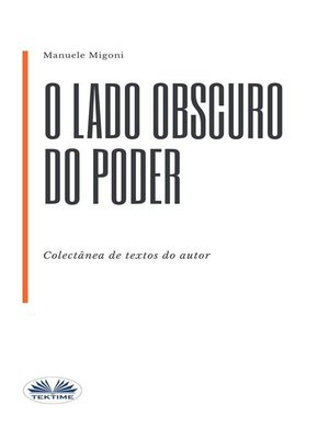cover image of O Lado Obscuro Do Poder